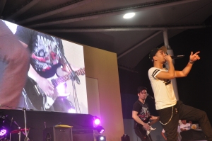 Rocksteddy, one of the bands serenading the heroes of Haiyan